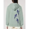 VESTE ZIP FEMME "CARPE"
