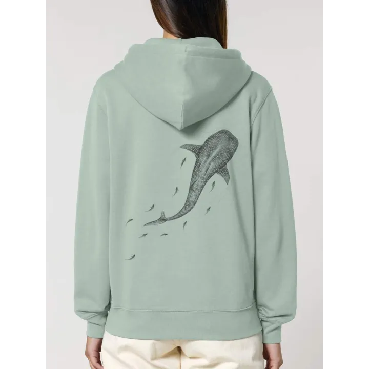 VESTE ZIP FEMME "OCEANETOILE" PAR THE INK