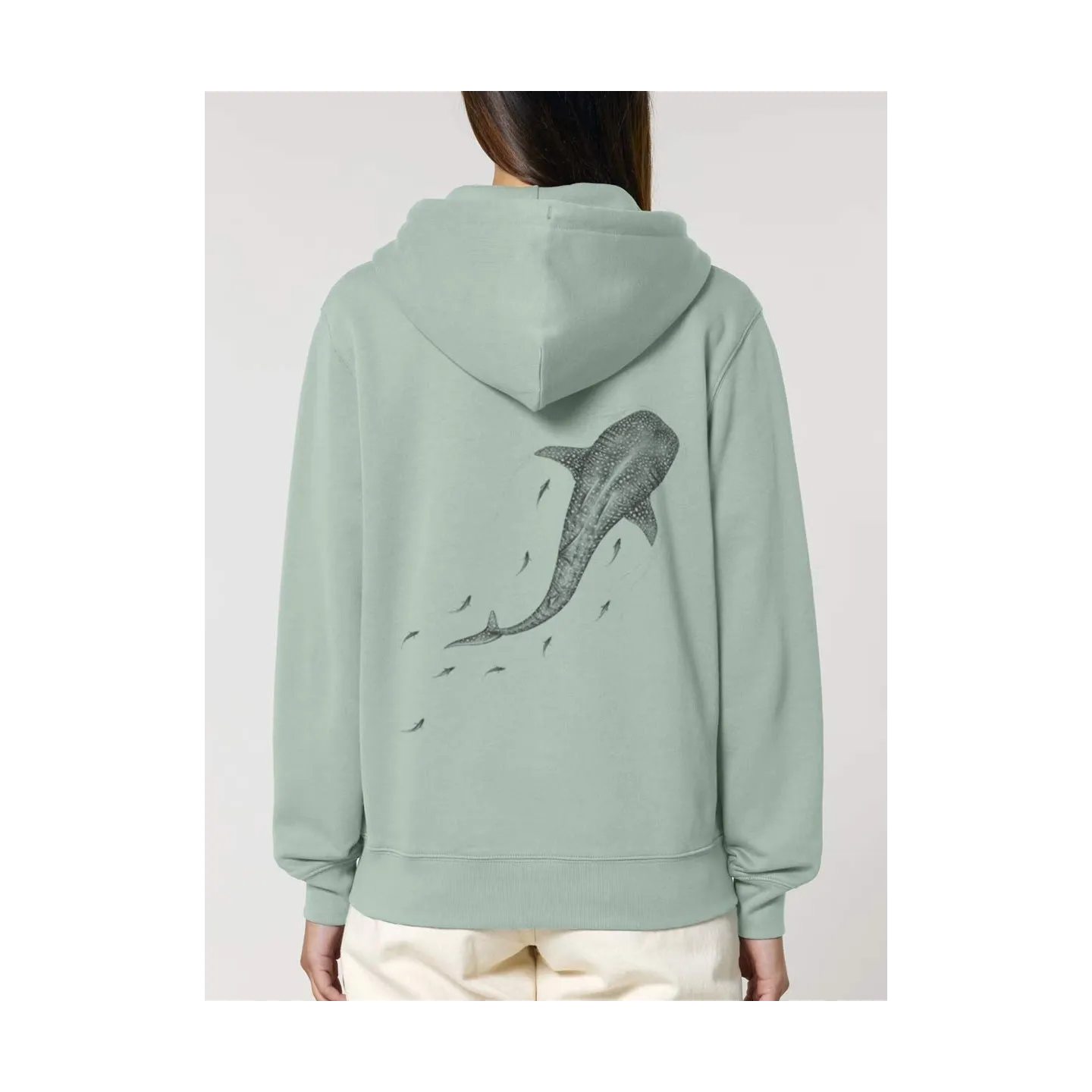  VESTE ZIP FEMME "OCEANETOILE" PAR THE INK