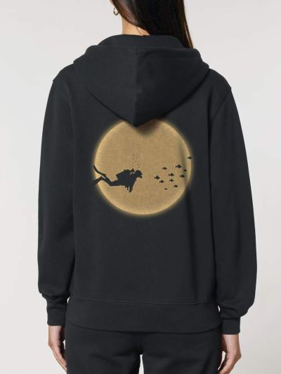 VESTE ZIP UNISEXE "PLONGEUR DE L'ESPACE" PAR LEDUC