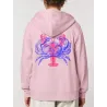VESTE ZIP FEMME "HOMARD/CRABE" PAR RULIANO DES BOIS