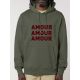 SWEAT CAPUCHE HOMME "AMOUR AMOUR AMOUR"