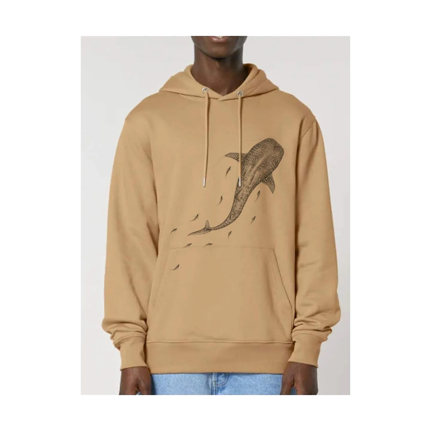 SWEAT CAPUCHE HOMME "OCEANETOILE" PAR THE INK