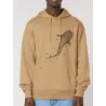 SWEAT CAPUCHE HOMME "OCEANETOILE" PAR THE INK
