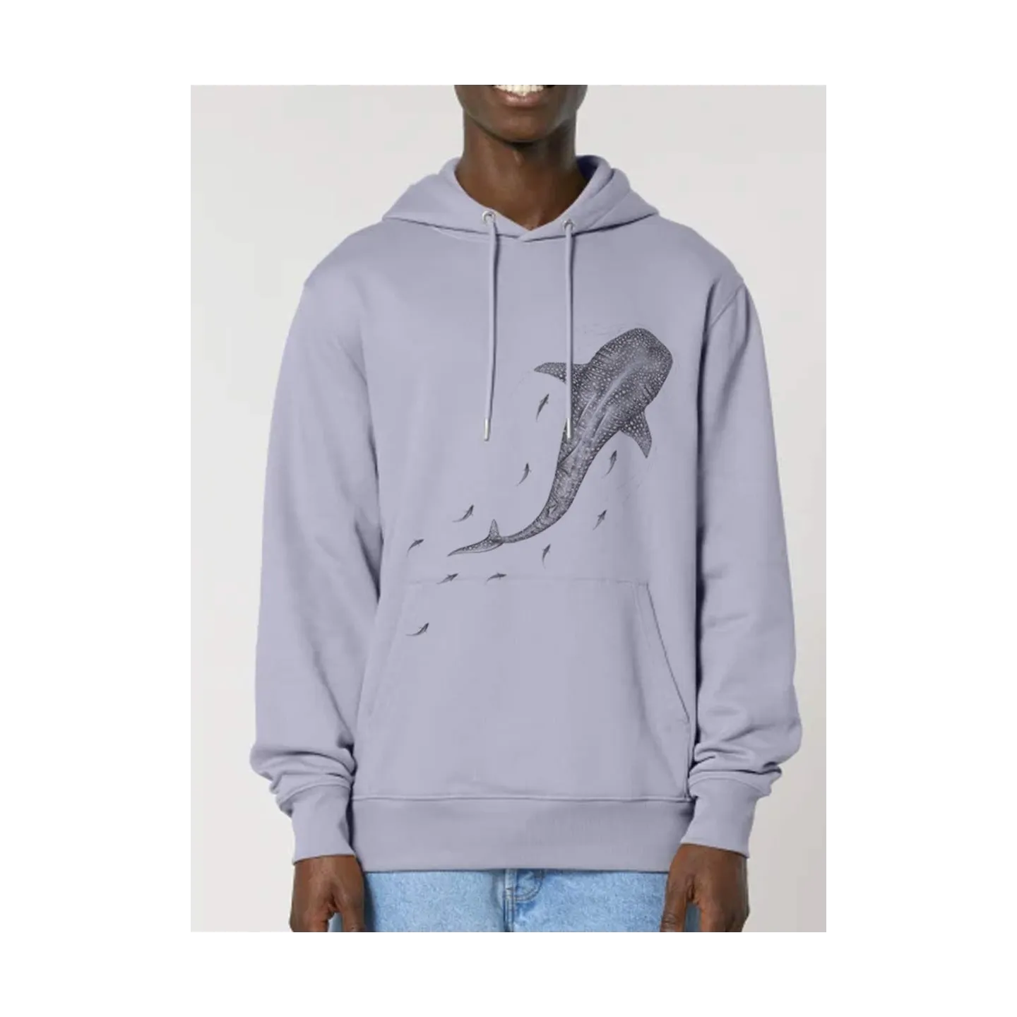 SWEAT CAPUCHE HOMME "OCEANETOILE" PAR THE INK