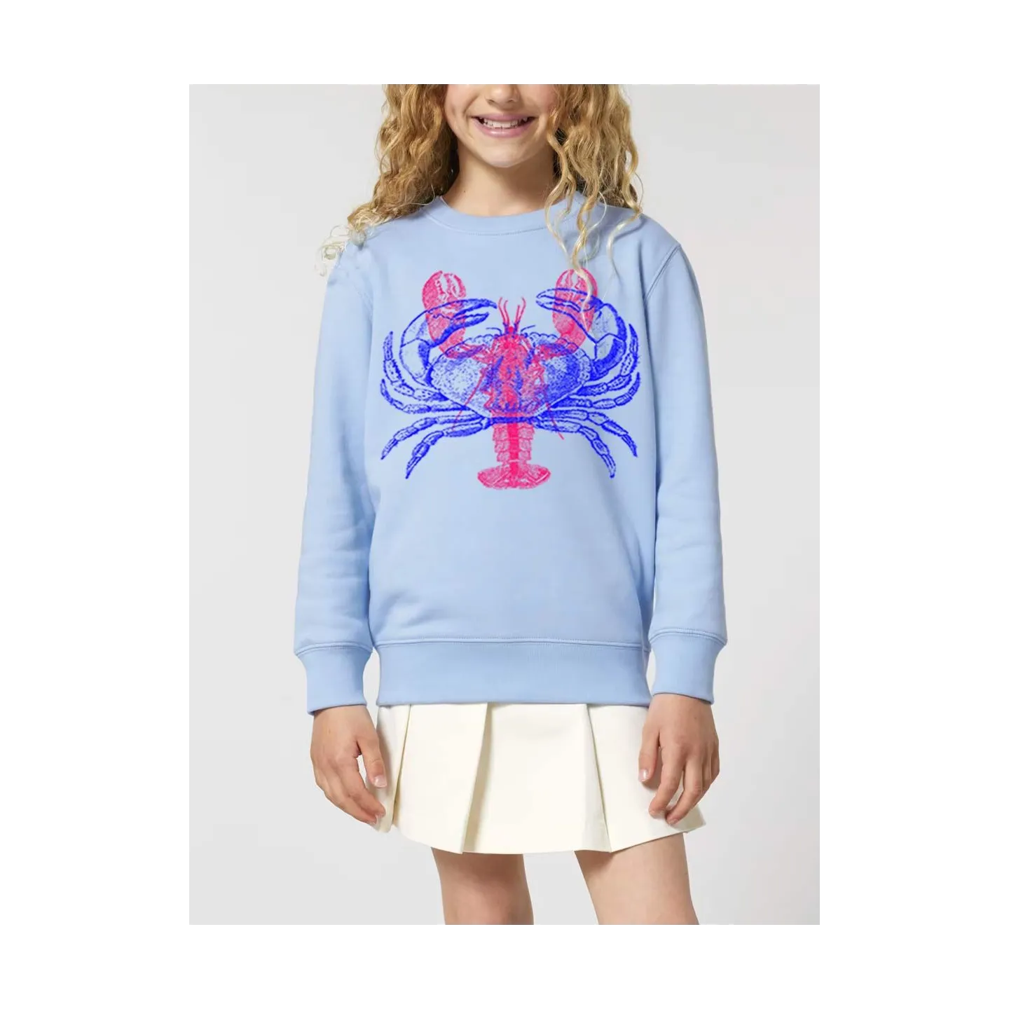 SWEAT ENFANT "HOMARD/CRABE" PAR RULIANO DES BOIS