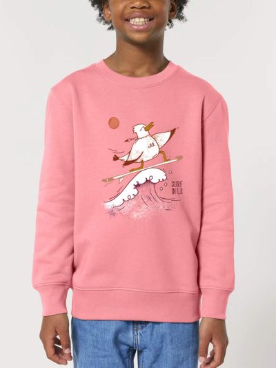 SWEAT ENFANT "SURF IN LR"