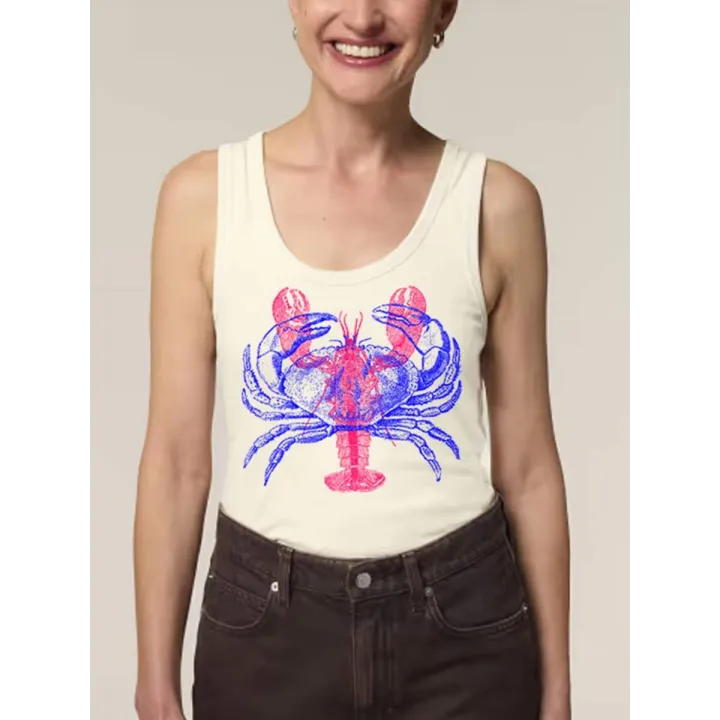 Débardeur femme "HOMARD/CRABE "