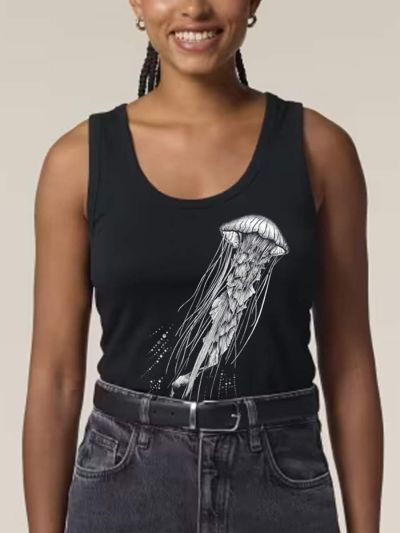  DÉBARDEUR FEMME "DANCING QUEEN" PAR THE INK