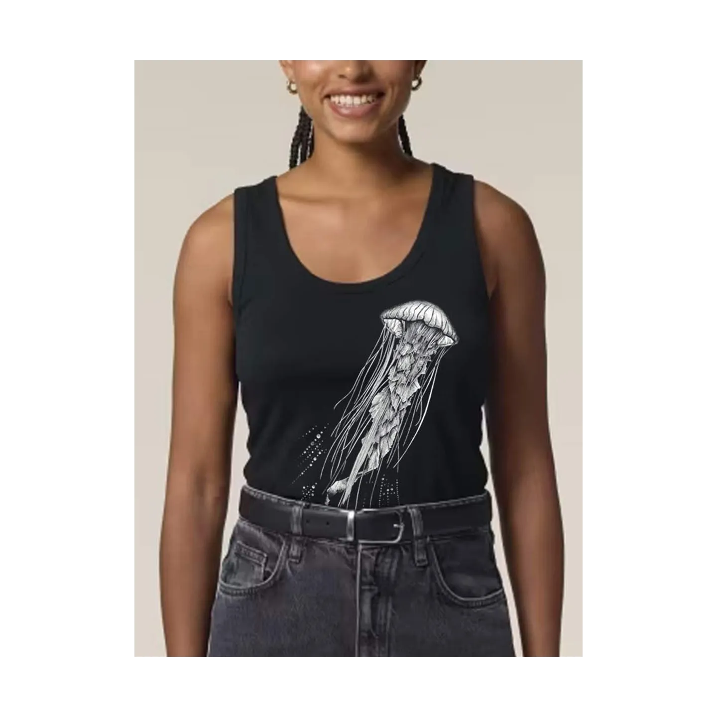  DÉBARDEUR FEMME "DANCING QUEEN" PAR THE INK