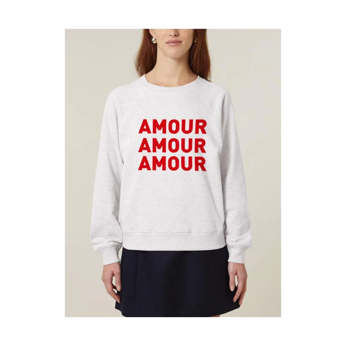 SWEAT FEMME "AMOUR AMOUR AMOUR"