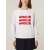 SWEAT FEMME "AMOUR AMOUR AMOUR"