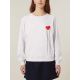 SWEAT FEMME "MAIN TENDU"