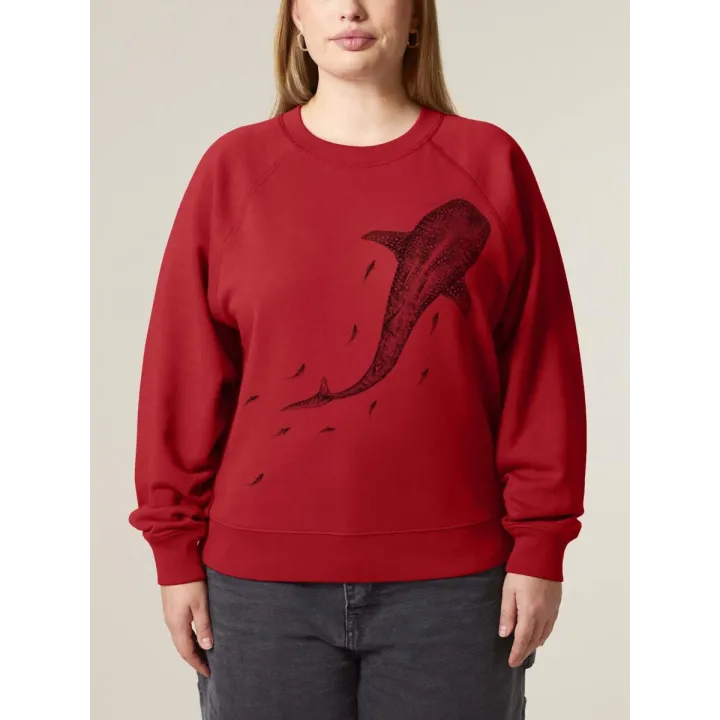SWEAT FEMME "OCEANETOILE" BY THE INK