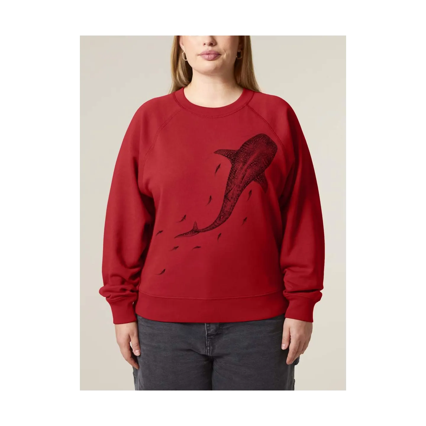 SWEAT FEMME "OCEANETOILE" BY THE INK