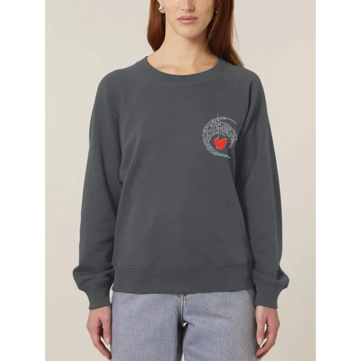   SWEAT FEMME "VAGUE DAMOUR"