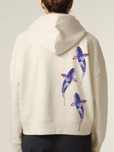 VESTE ZIP FEMME "CARPE" PAR RULIANO DES BOIS