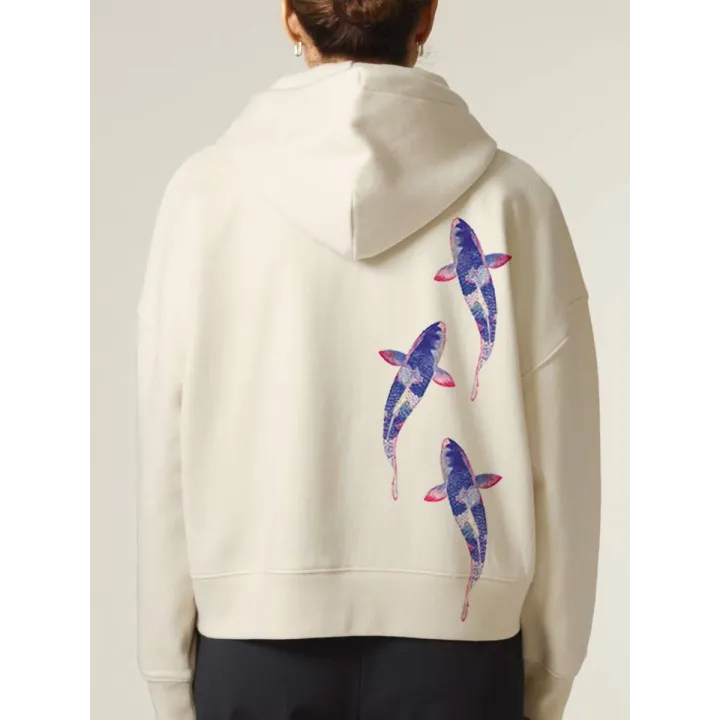 VESTE ZIP FEMME "CARPE" PAR RULIANO DES BOIS