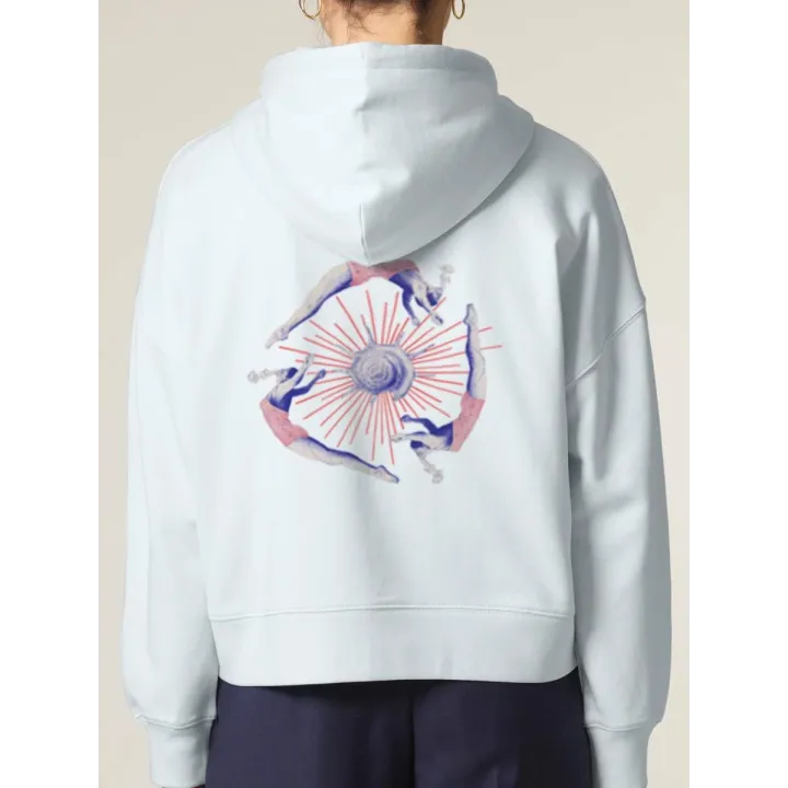 VESTE ZIP FEMME "NAGEUSES" PAR RULIANO DES BOIS