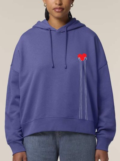 SWEAT FEMME "MAIN TENDU"