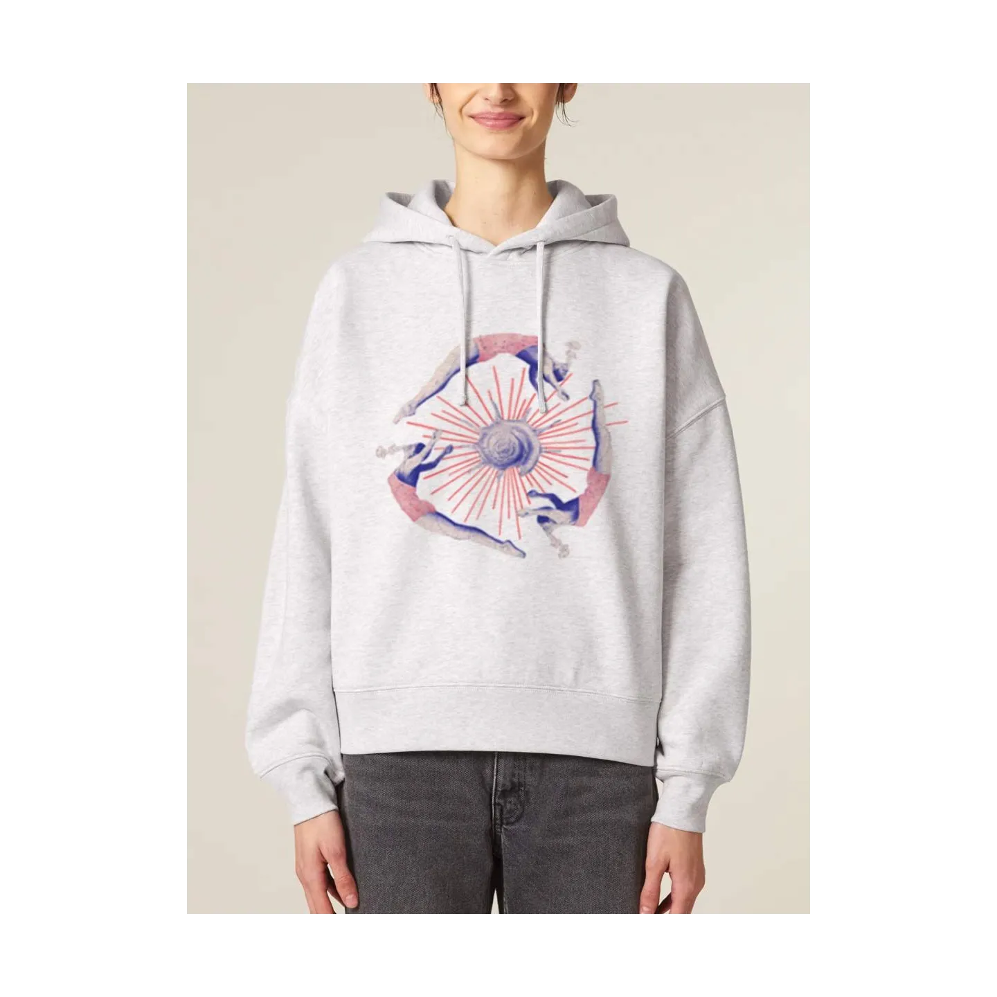 SWEAT FEMME "NAGEUSES" PAR RULIANO DES BOIS