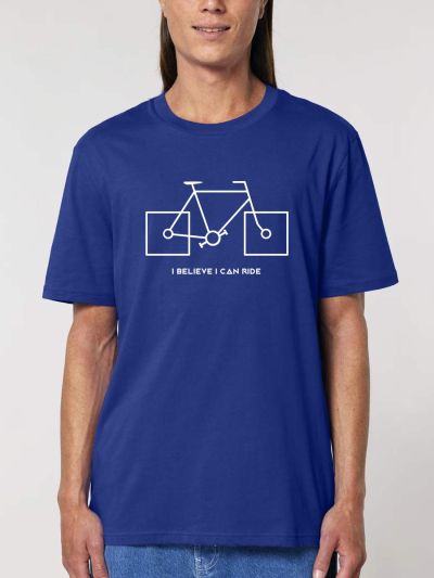 T-SHIRT HOMME "I BELIEVE I CAN RIDE" PAR LEDUC