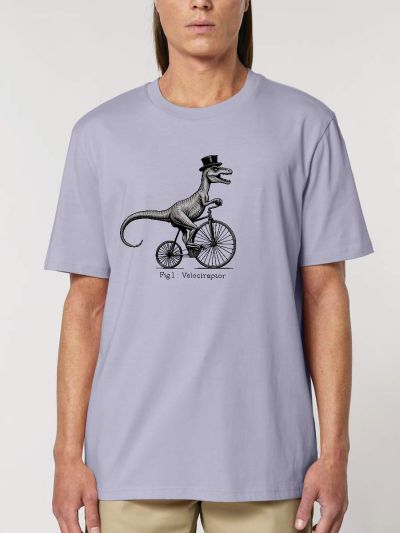 T-SHIRT HOMME "VELOCIRAPTOR" PAR LEDUC