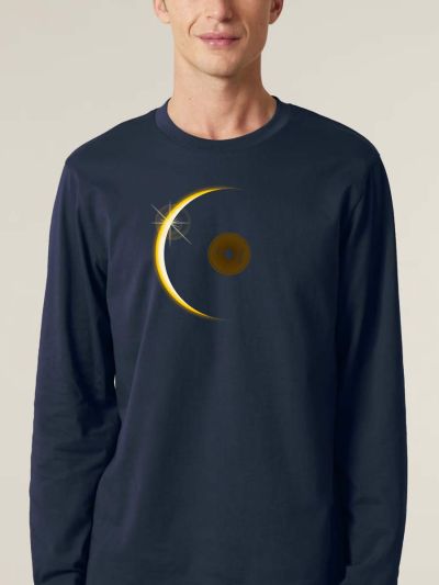 T-SHIRT MANCHE LONGUE HOMME "ECLIPSE" PAR LEDUC
