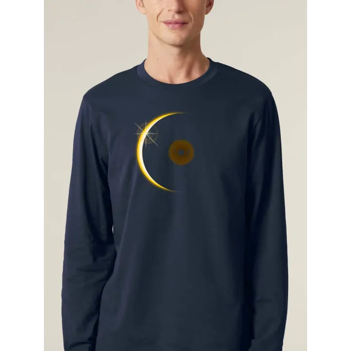 T-SHIRT MANCHE LONGUE HOMME "ECLIPSE" PAR LEDUC