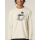 T-SHIRT MANCHE LONGUE HOMME "SPACE COFFEE" PAR LEDUC