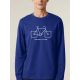 T-SHIRT MANCHE LONGUE HOMME "I BELIEVE I CAN RIDE" PAR LEDUC