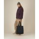 Mid Tote Bag - Black