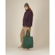 Mid Tote Bag - Bottle Green
