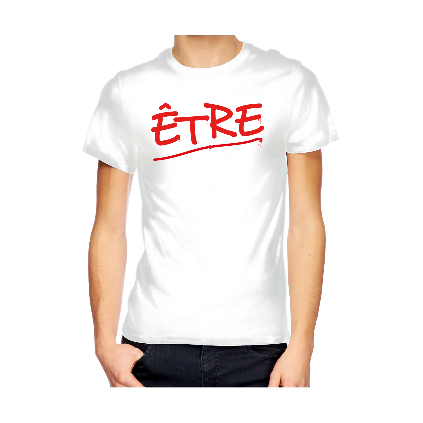 T-shirt homme "être avoir"