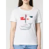 TEE-SHIRT FEMME "BALEINE" BY JORDAN GENTS
