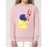 SWEAT ENFANTS "AMOUREUX DES ÉTOILES" BY ATELIER SALÉ