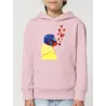 SWEAT CAPUCHE ENFANT "AMOUREUX DES ÉTOILES" BY ATELIER SALÉ