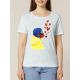 T-SHIRT FEMME "AMOUREUX DES ÉTOILES" BY ATELIER SALÉ