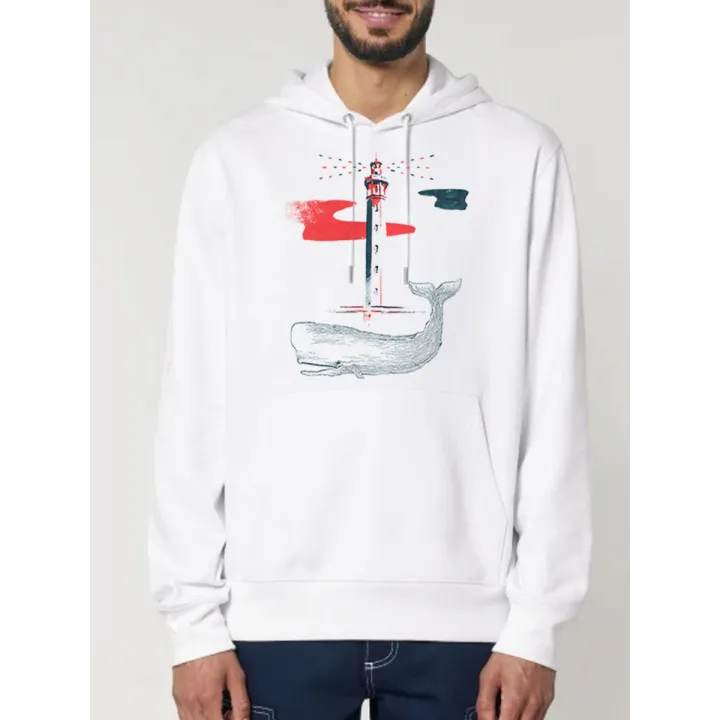 SWEAT HOMME "BALEINE" BY JORDAN GENTES