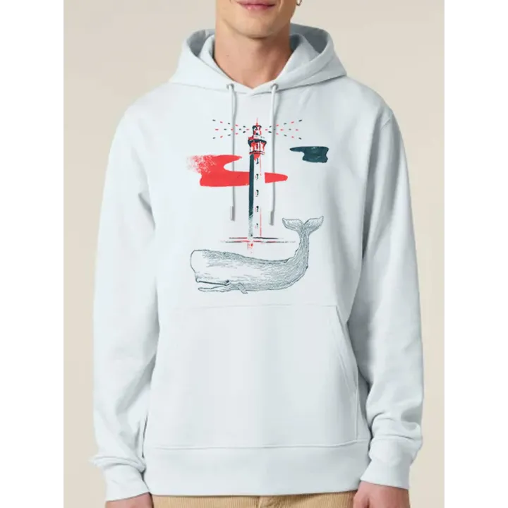 SWEAT HOMME "BALEINE" BY JORDAN GENTES