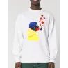SWEAT UNISEXE COL ROND "AMOUREUX DES ÉTOILES" BY ATELIER SALÉ
