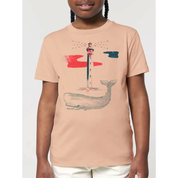 T-SHIRT ENFANTS "BALEINE" BY JORDAN GENTS