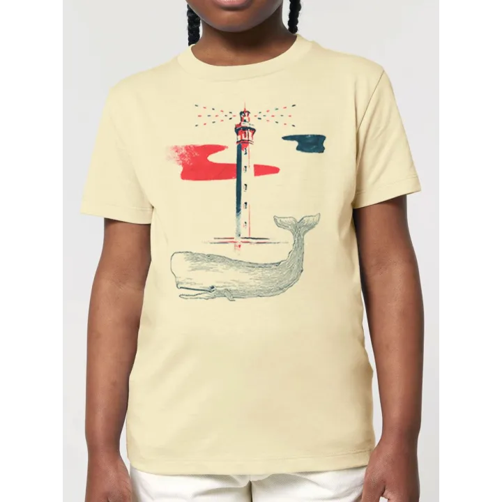 T-SHIRT ENFANTS "BALEINE" BY JORDAN GENTS