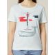 T-SHIRT FEMME "BALEINE" BY JORDAN GENTS
