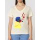 T-SHIRT FEMME COL V "AMOUREUX DES ÉTOILES" BY ATELIER SALÉ