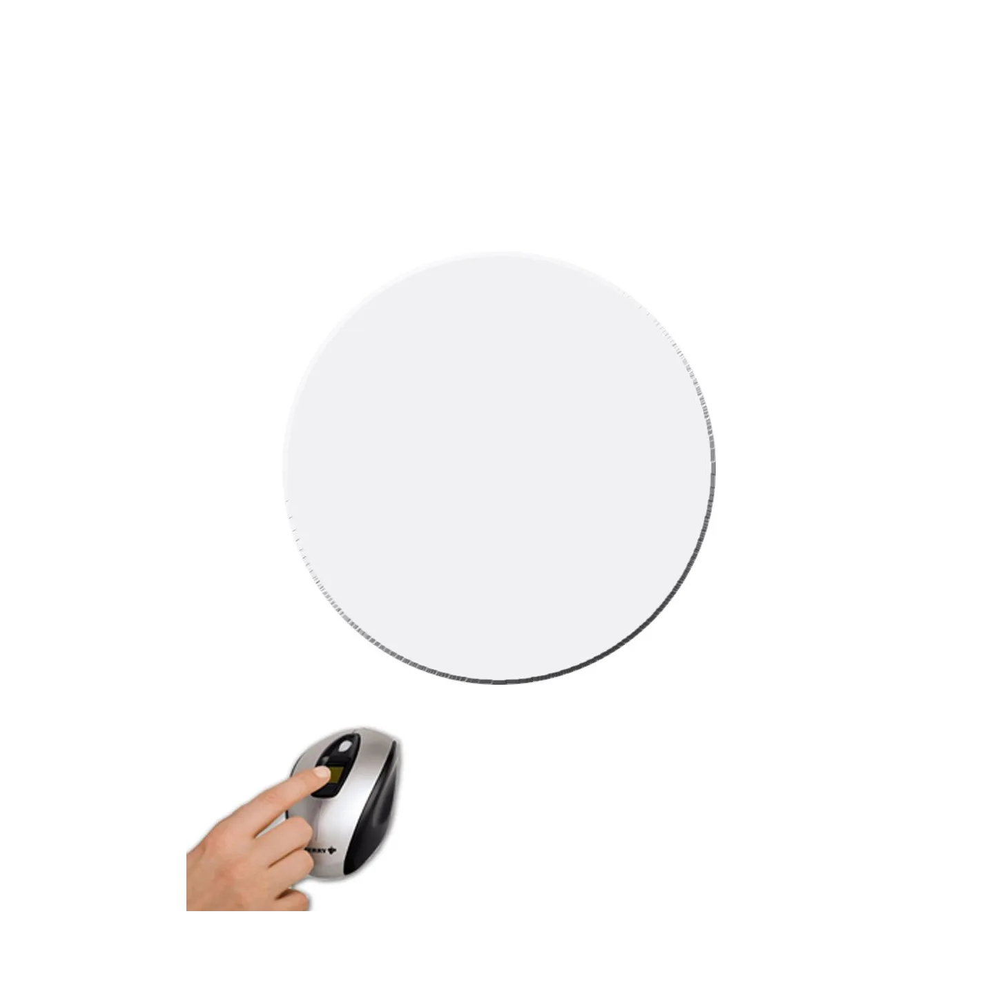 Tapis de souris rond