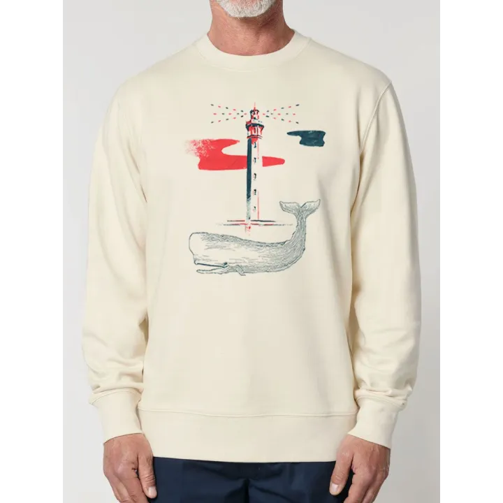 SWEAT HOMME "BALEINE" BY JORDAN GENTES