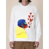 SWEAT UNISEXE COL ROND "AMOUREUX DES ÉTOILES" BY ATELIER SALÉ