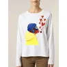 T-SHIRT FEMME MANCHES LONGUES "AMOUREUX DES ÉTOILES" BY ATELIER SALÉ