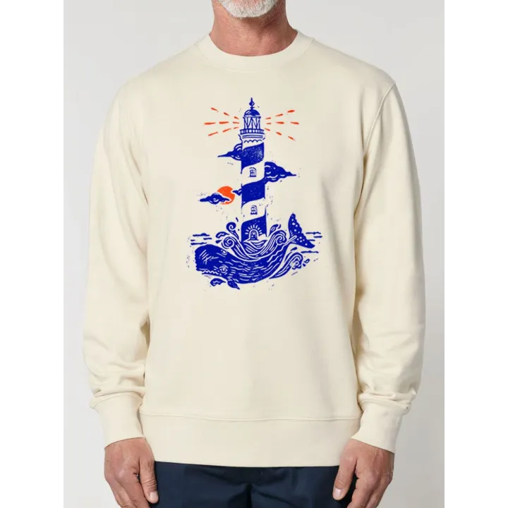 SWEAT HOMME "CACHALOT" BY JORDAN GENTES